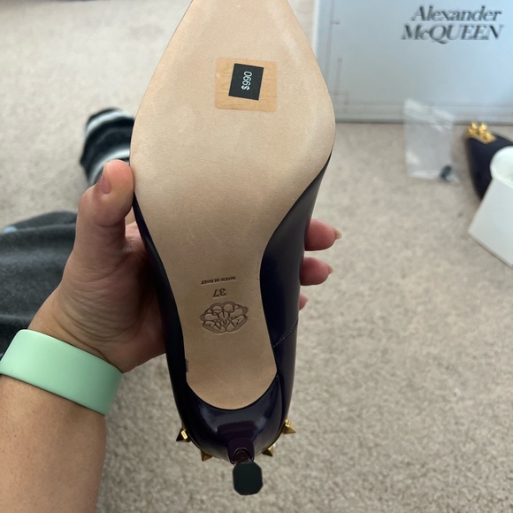 Alexander McQueen punk stud pumps - Picture 3 of 7
